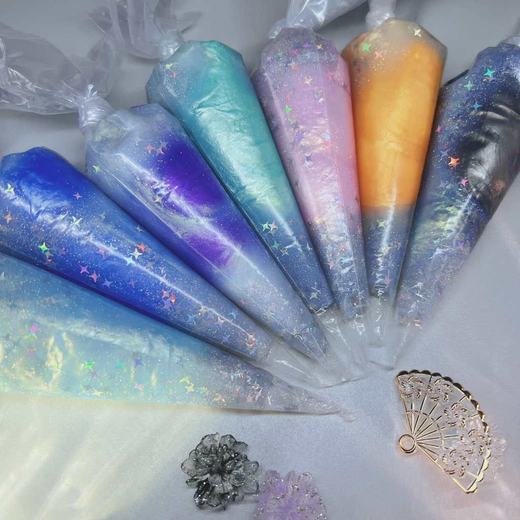 Stardust Decoden Cream – 70g, Set of 7 Vibrant Colours for Creative Crafting