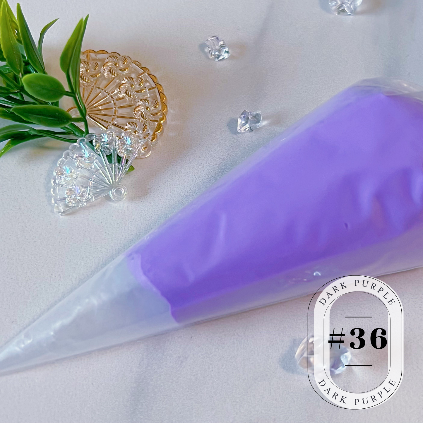 100g Decoden Cream in 33 Colours - Flexible, Self-Adhesive, Air-Drying Craft Cream for DIY Projects & Phone Case Decoration