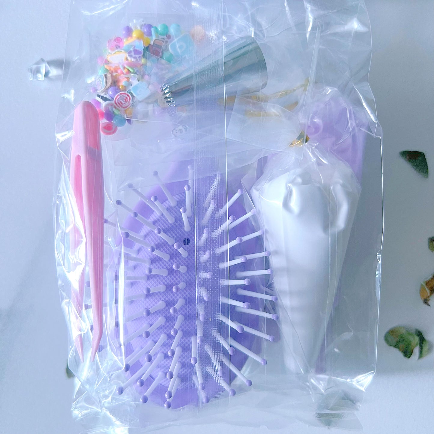 Kawaii DIY Air Cushion Brush Craft Kit – Kawaii-Themed Decoration Set in 6 Colour Options