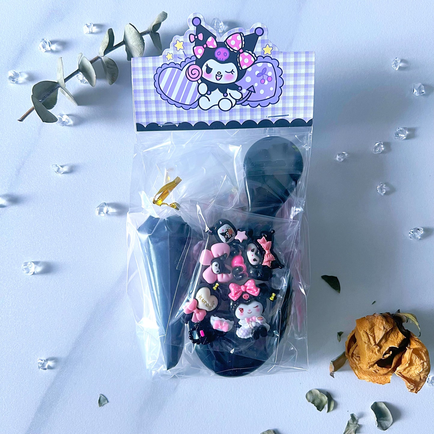 Kawaii DIY Air Cushion Brush Craft Kit – Kawaii-Themed Decoration Set in 6 Colour Options