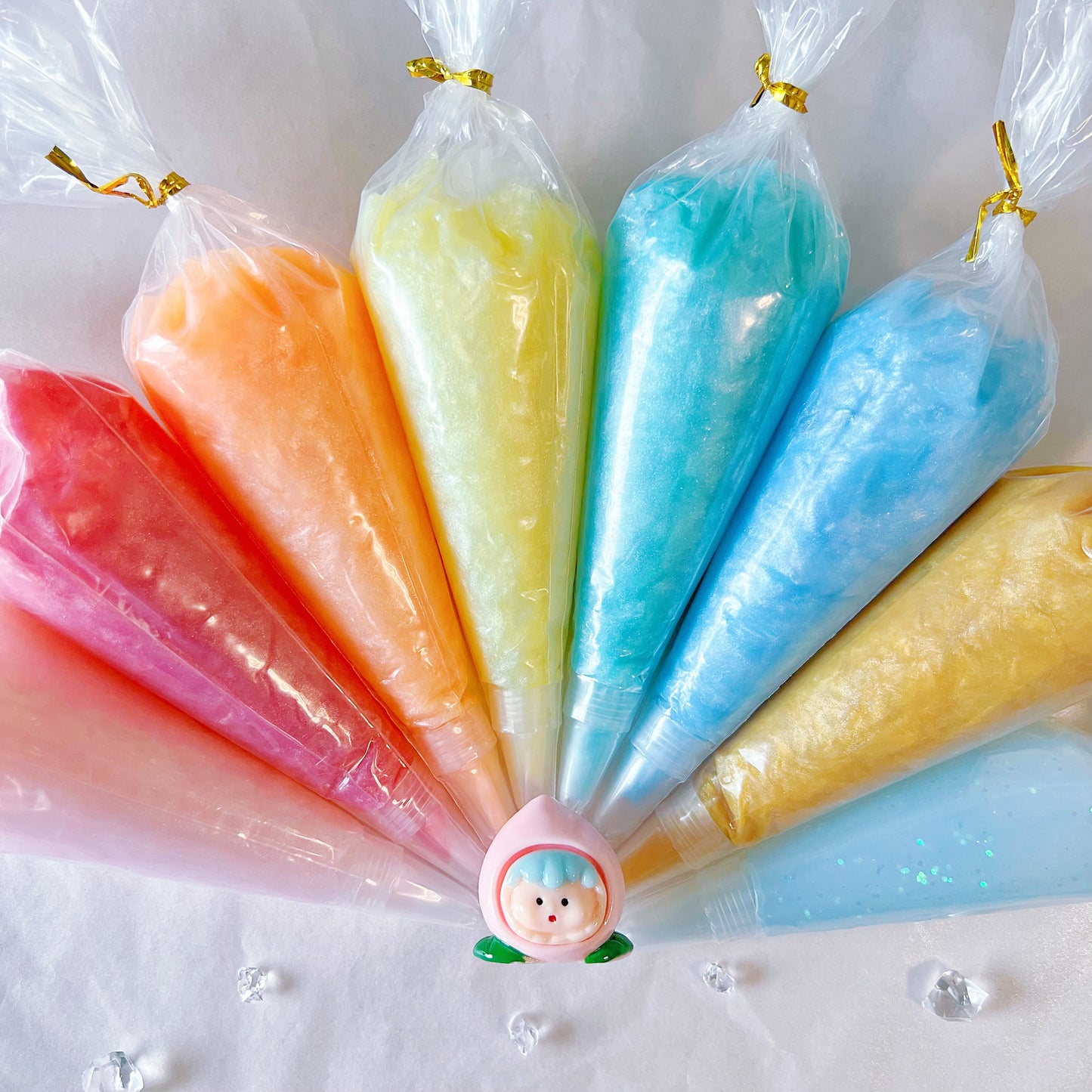 8 Pearlescent & Jelly Decoden Cream Set – 8 Colours