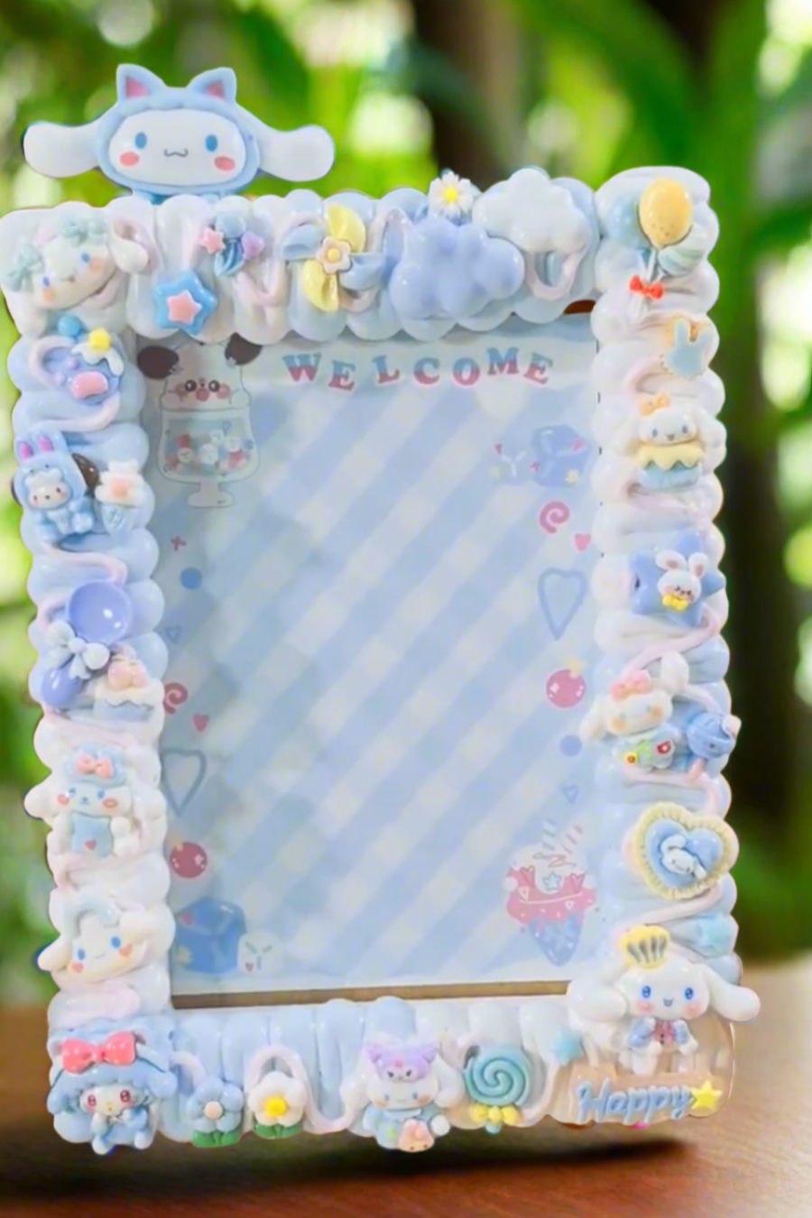 DIY Decoden Cream kit for 6in Photo Frame| Perfect gift | Summer activity for kids | DIY project